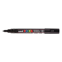 POSCA PC-3M marqueur peinture (0,9 - 1,3 mm ogive) - noir PC3MN 424090