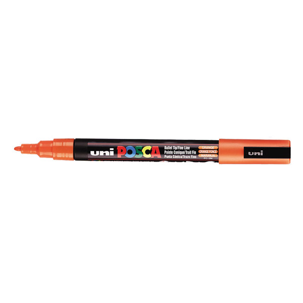 POSCA PC-3M marqueur peinture (0,9 - 1,3 mm ogive) - orange foncé PC3MOF 424092 - 1