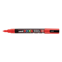 POSCA PC-3M marqueur peinture (0,9 - 1,3 mm ogive) - rouge PC3MR 424094