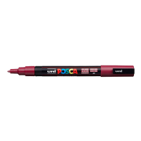 POSCA PC-3M marqueur peinture (0,9 - 1,3 mm ogive) - rouge vin PC3MLV 424087