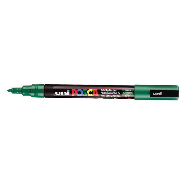 POSCA PC-3M marqueur peinture (0,9 - 1,3 mm ogive) - vert foncé PC3MVF 424103 - 1