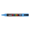 POSCA PC-5M marqueur acrylique (1,8 - 2,5 mm ogive) - bleu ciel 424127 - 1