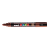 POSCA PC-5M marqueur acrylique (1,8 - 2,5 mm ogive) - marron châtain 424144 - 1