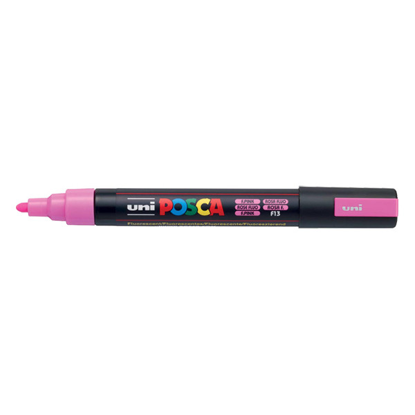 POSCA PC-5M marqueur acrylique (1,8 - 2,5 mm ogive) - rose fluo 424153 - 1