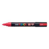POSCA PC-5M marqueur acrylique (1,8 - 2,5 mm ogive) - rouge fluo 424155