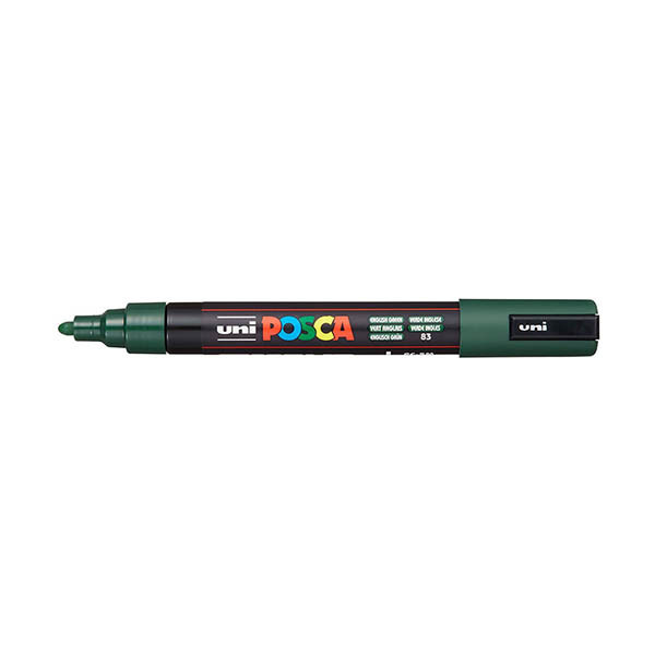 POSCA PC-5M marqueur de peinture (rond 1,8 - 2,5 mm) - vert anglais 425413 - 1