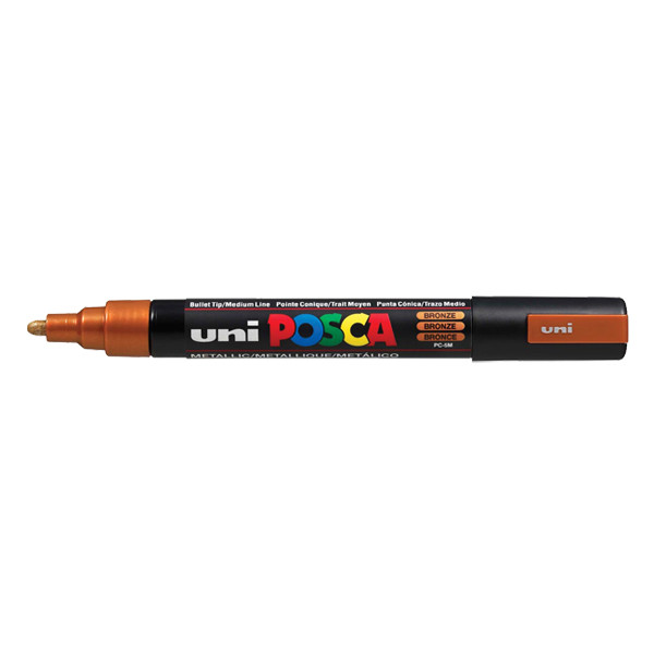 POSCA PC-5M marqueur peinture (1,8 - 2,5 mm ogive) - bronze PC5MBR 424132 - 1