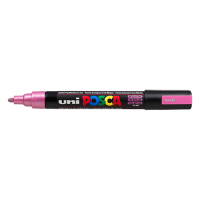 POSCA PC-5M marqueur peinture (1,8 - 2,5 mm ogive) - rose métallique PC5MREM 424154