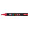 POSCA PC-5M marqueur peinture (1,8 - 2,5 mm ogive) - rouge fluo