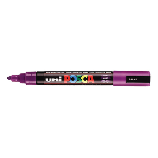 POSCA PC-5M marqueur peinture (1,8 - 2,5 mm ogive) - violet PC5MVT 424164 - 1
