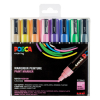 POSCA PC-5M set de marqueurs peinture (1,8 - 2,5 mm ogive) 8 pcs - pastel