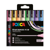 POSCA PC-5M set de marqueurs peinture (1,8 - 2,5 mm ogive) 8 pcs - pastel