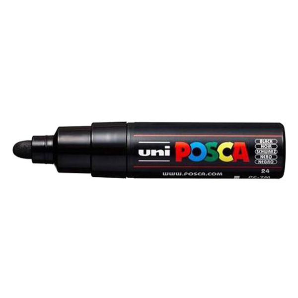 POSCA PC-7M marqueur acrylique (4,5 - 5,5 mm ogive) - noir 424181 - 1