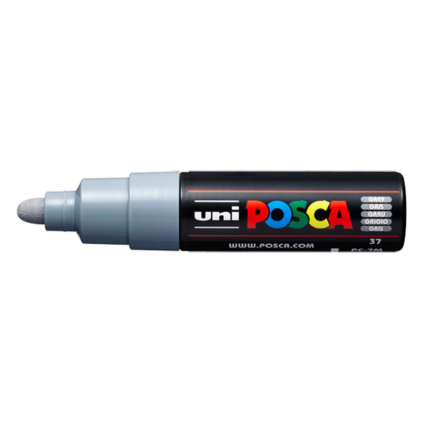 POSCA PC-7M marqueur peinture (4,5 - 5,5 mm ogive) - gris PC7MG 424178 - 1