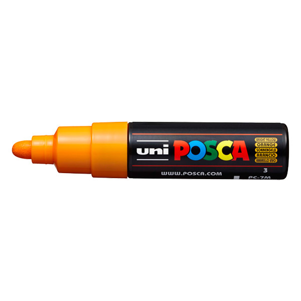 POSCA PC-7M marqueur peinture (4,5 - 5,5 mm ogive) - orange PC7MO 424182 - 1
