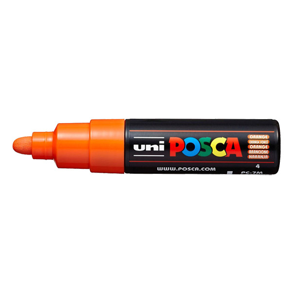POSCA PC-7M marqueur peinture (4,5 - 5,5 mm ogive) - orange foncé PC7MOF 424183 - 1