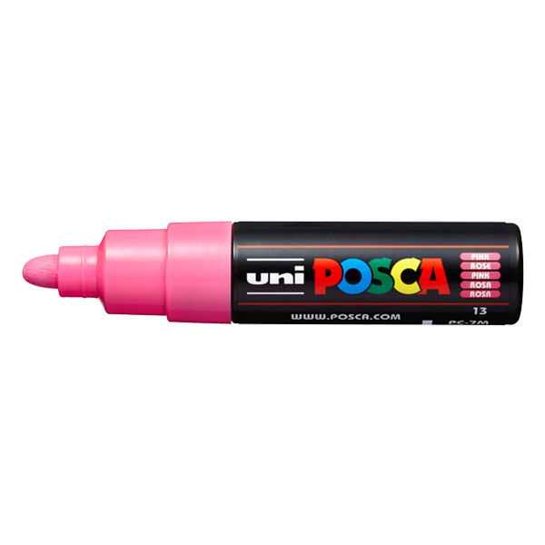 POSCA PC-7M marqueur peinture (4,5 - 5,5 mm ogive) - rose PC7MRE 424185 - 1