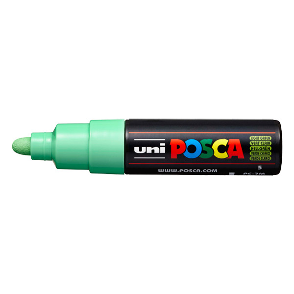 POSCA PC-7M marqueur peinture (4,5 - 5,5 mm ogive) - vert clair PC7MVC 424187 - 1