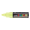 POSCA PC-8K marqueur acrylique (8 mm biseautée) - jaune fluo 424205 - 1