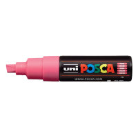 POSCA PC-8K marqueur acrylique (8 mm biseautée) - rose 424216
