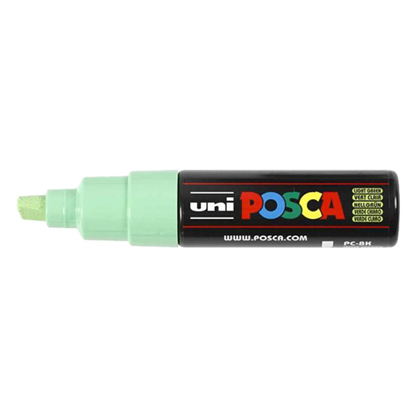 POSCA PC-8K marqueur acrylique (8 mm biseautée) - vert clair 424223 - 1