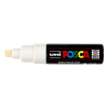 POSCA PC-8K marqueur peinture (8 mm biseautée) - blanc