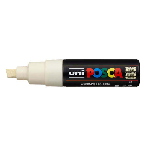 POSCA PC-8K marqueur peinture (8 mm biseautée) - ivoire PC8KI 424203 - 1