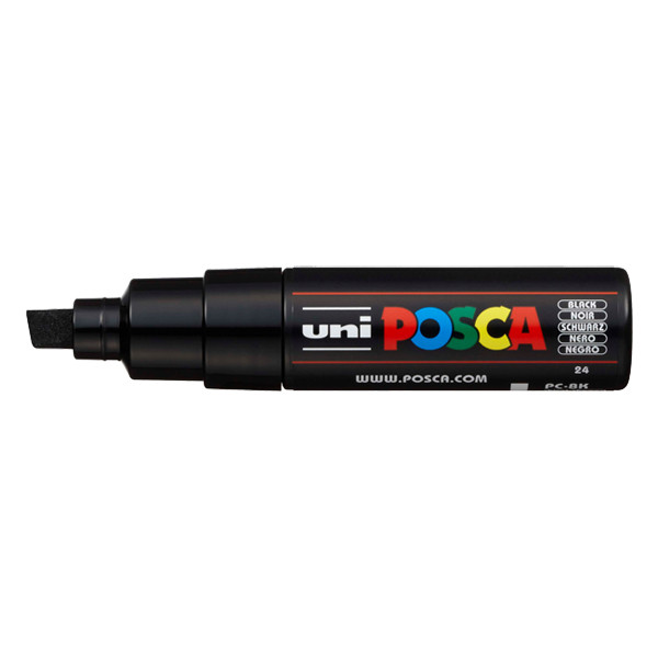 POSCA PC-8K marqueur peinture (8 mm biseautée) - noir Posca