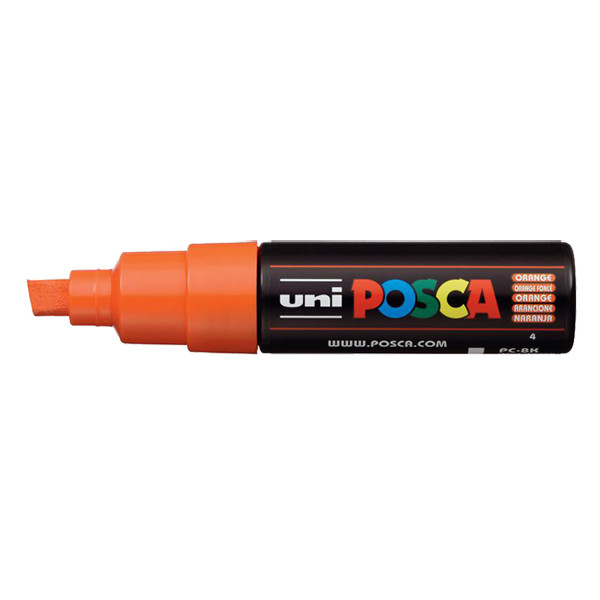 POSCA PC-8K marqueur peinture (8 mm biseautée) - orange foncé PC8KOF 424211 - 1