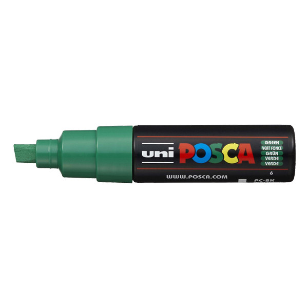 POSCA PC-8K marqueur peinture (8 mm biseautée) - vert foncé PC8KVF 424224 - 1