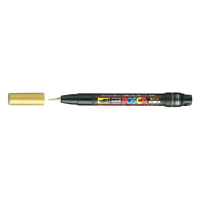 POSCA brush PCF-350 marqueur peinture (1 mm pointe pinceau) - or PCF350OR 424005