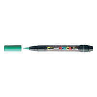 POSCA brush PCF-350 marqueur peinture (1 mm pointe pinceau) - vert PCF350V 424008