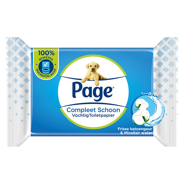 Page Completely Clean papier toilette humide (38 lingettes) SPA04168 - 1