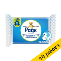 Offre : 10x Page Completely Clean papier toilette humide (38 lingettes)