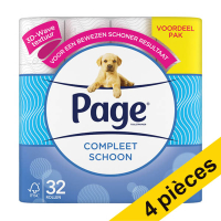 Offre : 4x Page Compleet Schoon papier toilette (32 rouleaux)