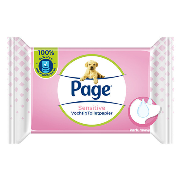 Page Sensitive papier toilette humide (38 lingettes)  SPA00511 - 1