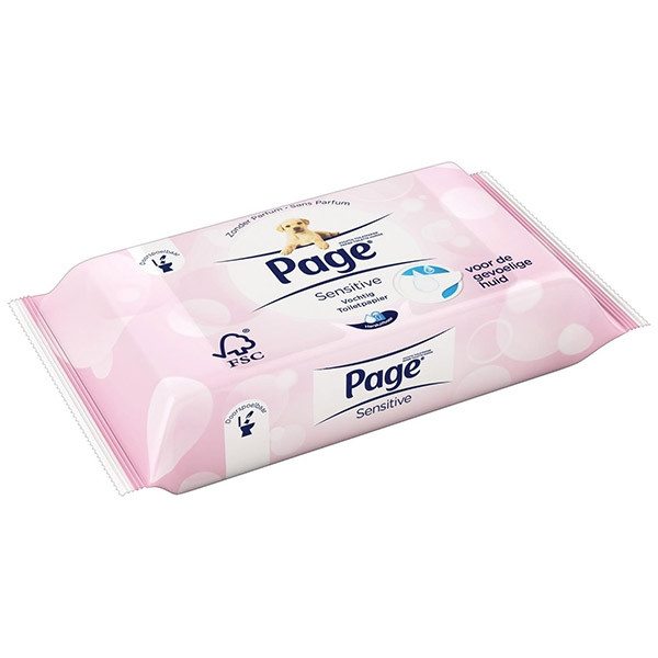 Page Sensitive papier toilette humide (42 lingettes) 35213407 SPA00036 - 1