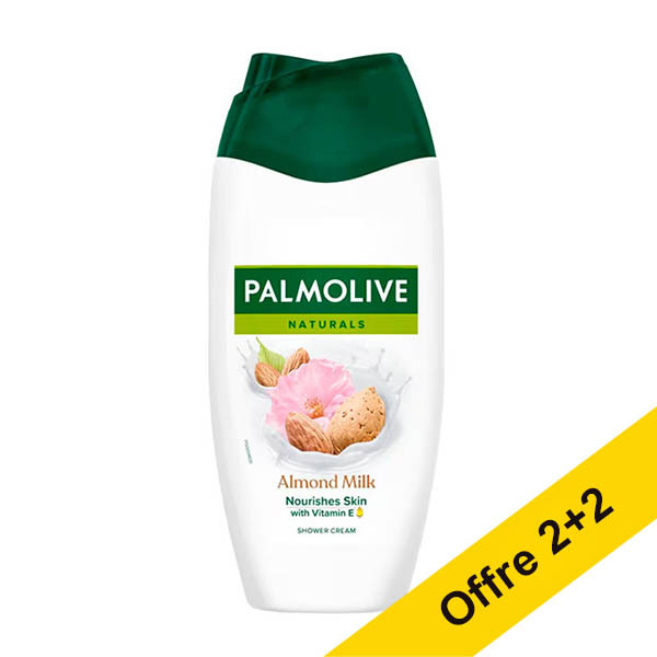 Offre : 4x Palmolive Naturals Almond Milk gel douche (250 ml) SPA04495 - 1