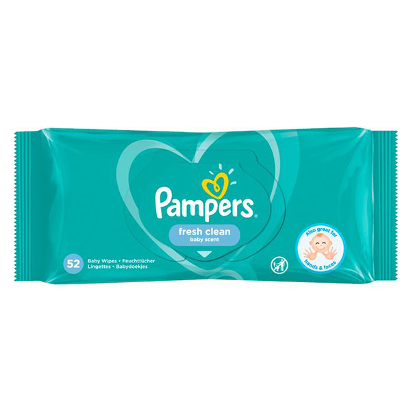 Pampers Fresh Clean lingettes pour bébé (52 pièces)  SPA00115 - 1