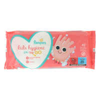 Pampers Kids Hygiene On-The-Go lingettes pour bébé (40 lingettes)  SPA04092