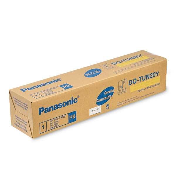 Panasonic DQ-TUN20Y toner (d'origine) - jaune DQ-TUN20Y 075206 - 1