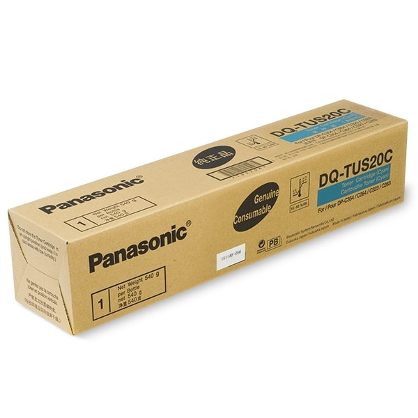 Panasonic DQ-TUS20C toner (d'origine) - cyan DQ-TUS20C 075184 - 1