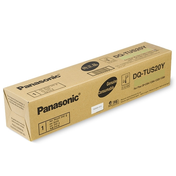 Panasonic DQ-TUS20Y toner (d'origine) - jaune DQ-TUS20Y 075188 - 1