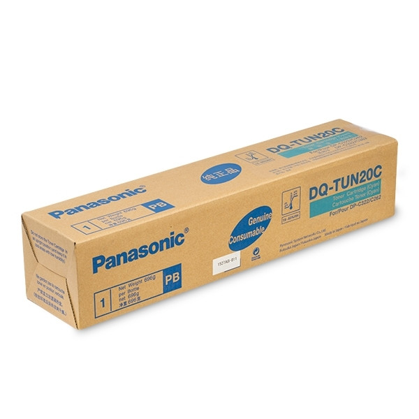 Panasonic DQ-TUV20C toner (d'origine) - cyan DQ-TUV20C 075194 - 1