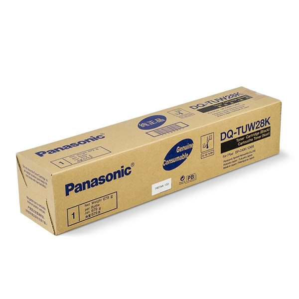 Panasonic DQ-TUW28K toner (d'origine) - noir DQ-TUW28K 075192 - 1