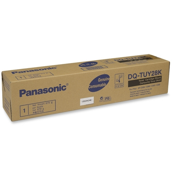 Panasonic DQ-TUY28K toner (d'origine) - noir DQTUY28K 075230 - 1