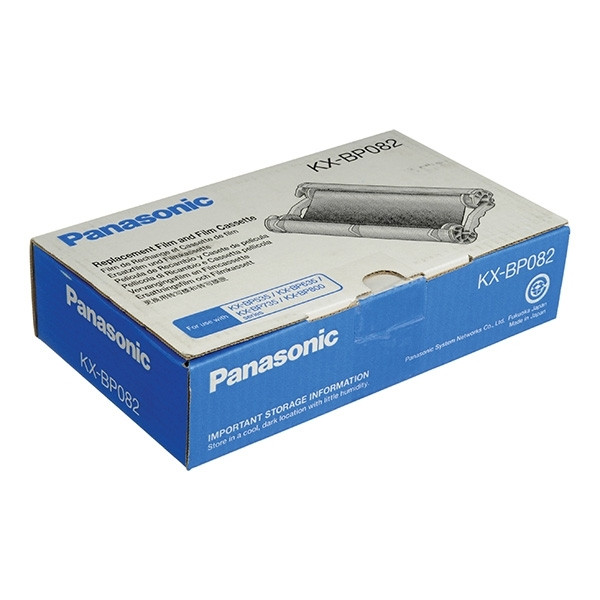 Panasonic KX-BP082 cassette de film + rouleau encreur noir (d'origine) KX-BP082 075380 - 1