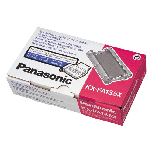 Panasonic KX-FA135X rouleau de fax avec support (d'origine) KX-FA135X 075090 - 1