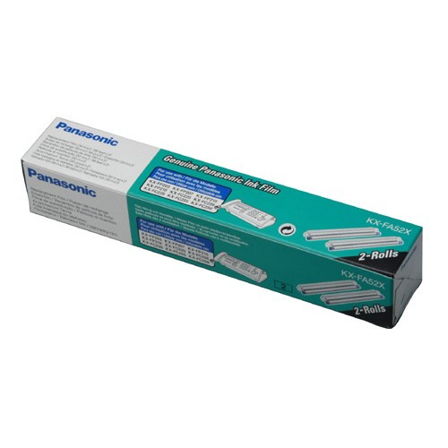 Panasonic KX-FA52X rouleau de fax 2 pièces (d'origine) KXFA52X 075085 - 1