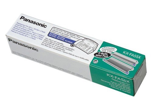 Panasonic KX-FA55X rouleau de fax 2 pièces (d'origine) KX-FA55X 075050 - 1